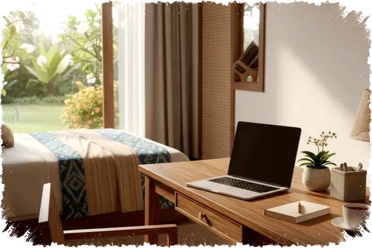 Meja Kerja Ramping di Kamar Tidur: Solusi Nyaman dan Fungsional untuk Produktivitas Harian Meja Kerja Ramping di Kamar Tidur: Solusi Nyaman dan Fungsional untuk Produktivitas Harian