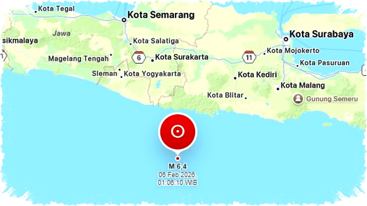 Mengenal Gempa M 6,4 di Pacitan dan Potensi Risiko Zona Megathrust Jawa