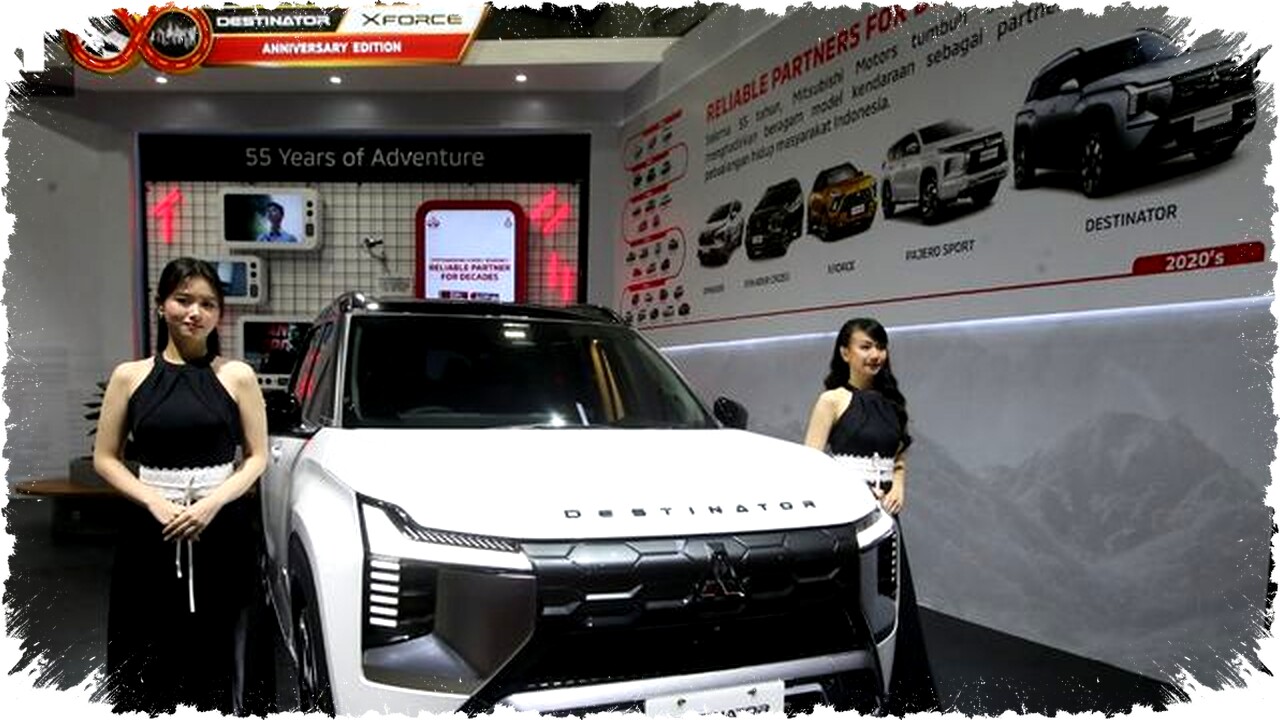 Mitsubishi Destinator 55th Anniversary Meluncur di IIMS: Desain Mewah dan Fitur Canggih Bikin Kompetitor Kewalahan! Mitsubishi Destinator 55th Anniversary Meluncur di IIMS: Desain Mewah dan Fitur Canggih Bikin Kompetitor Kewalahan!