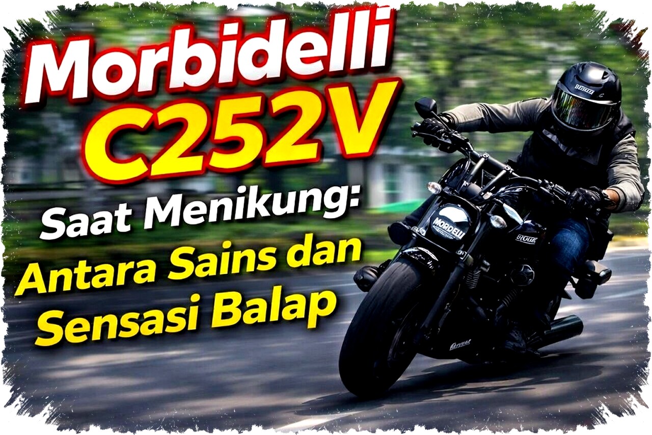 Morbidelli C252V Saat Menikung: Kombinasi Sains, Suspensi, dan Sensasi Balap MotoGP Terbaru