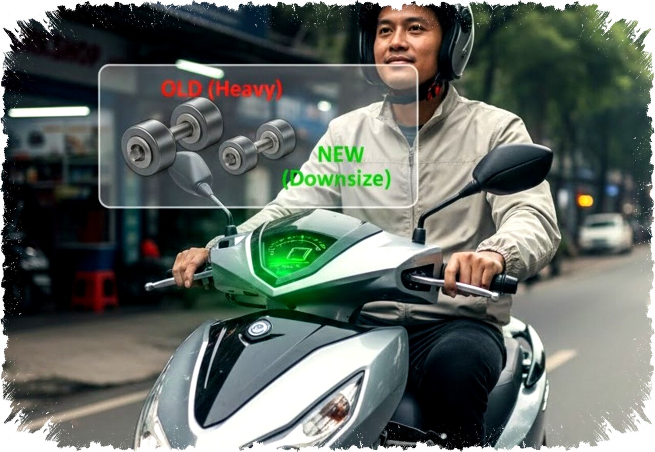 Motor Matic 150cc Lebih Irit BBM dengan Trik Ganti Roller CVT Lebih Ringan, Ini Caranya Motor Matic 150cc Lebih Irit BBM dengan Trik Ganti Roller CVT Lebih Ringan, Ini Caranya