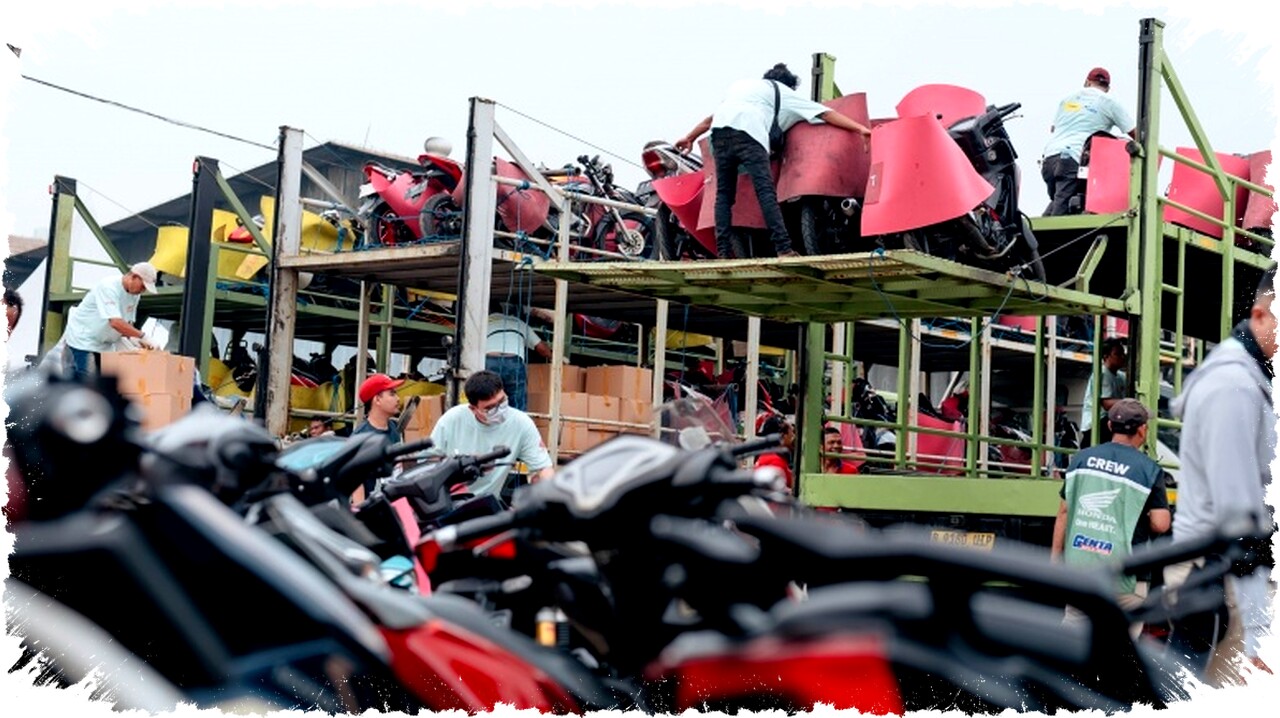 Mudik Bareng Honda 2026 Dibuka: Bayar Rp150.000, Motor Diangkut Truk Khusus, Kesempatan Dapat Motor Gratis Menanti Pemudik Berani! Cek Cara Daftar Sekarang!