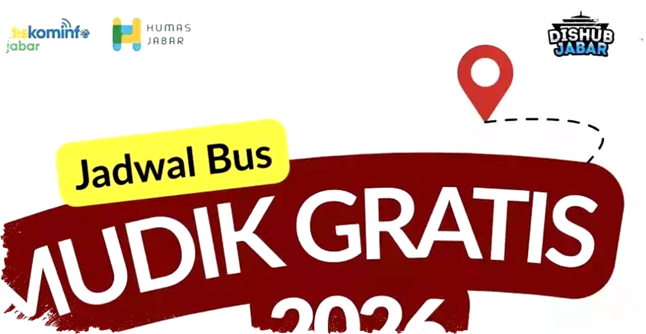 Mudik Gratis Pemprov Jawa Barat 2026 Resmi Dibuka dengan 3.040 Tiket dan Syarat Pendaftaran Digital yang Perlu Anda Tahu Mudik Gratis Pemprov Jawa Barat 2026 Resmi Dibuka dengan 3.040 Tiket dan Syarat Pendaftaran Digital yang Perlu Anda Tahu