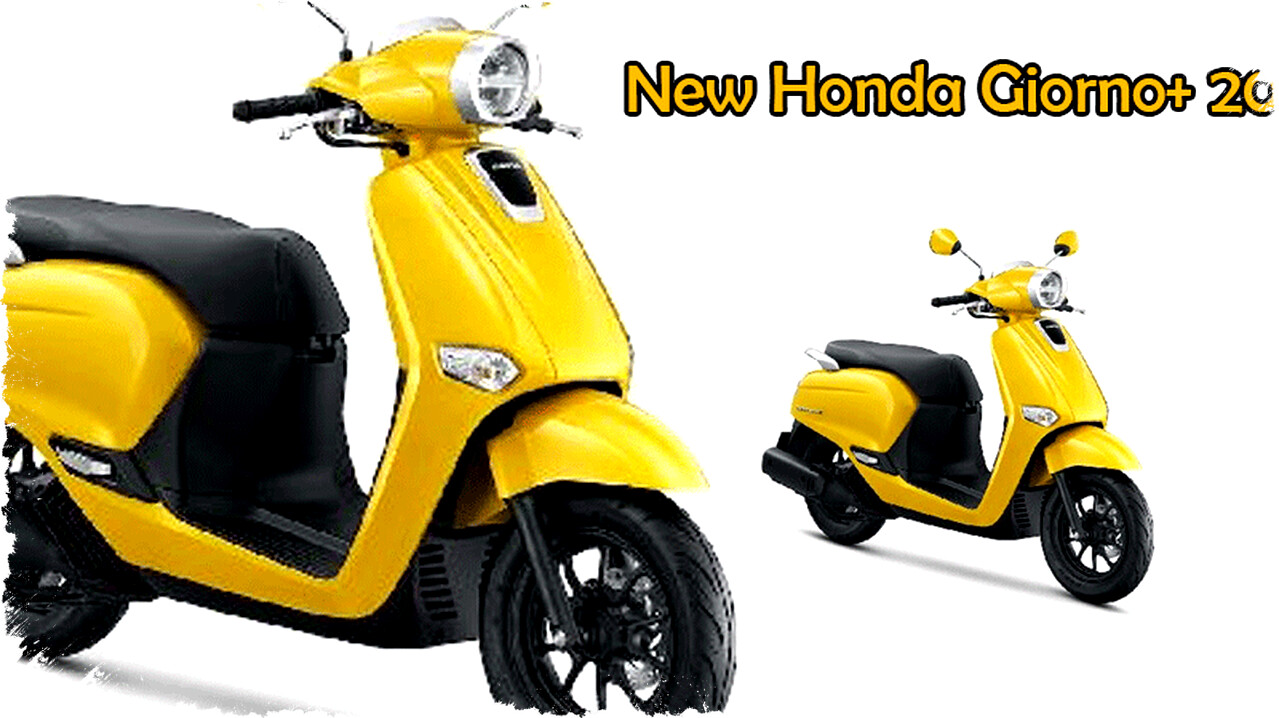 New Honda Giorno+ 2026 Hadir dengan Warna Baru dan Fitur Modern, Skutik Retro yang Memikat!