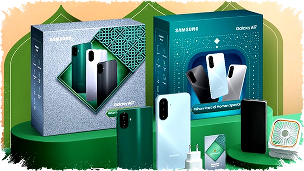 Paket Hari Raya Galaxy A07 dan A17, Hadiah Logam Mulia Untuk Rayakan Lebaran Penuh Makna dan Teknologi! Paket Hari Raya Galaxy A07 dan A17, Hadiah Logam Mulia Untuk Rayakan Lebaran Penuh Makna dan Teknologi!