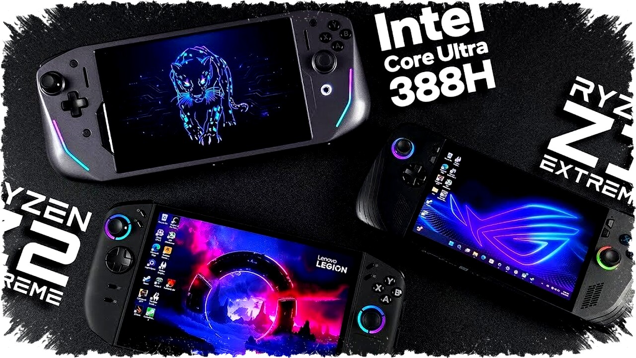 Panther Lake vs Ryzen Z1 & Z2 Extreme: Benchmark FPS 17W & 25W Handheld, Intel Unggul!