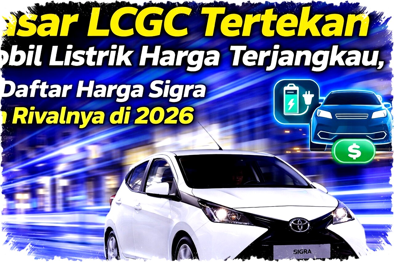 Pasar LCGC Tersungkur Terimbas Mobil Listrik Murah Simak Harga Sigra dan Rivalnya yang Kian Kompetitif di 2026