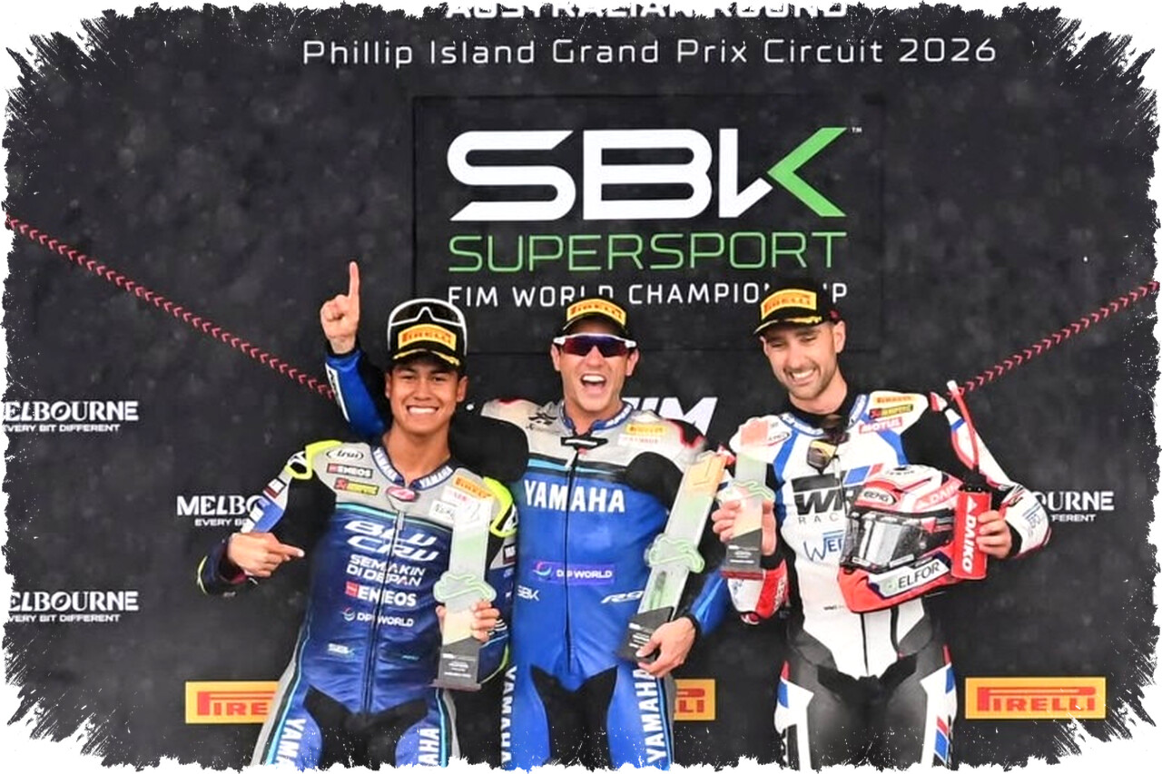 Pembalap Indonesia Raih Podium Pertama di WorldSSP, Aksi Berani Aldi Mahenda Jadi Sorotan