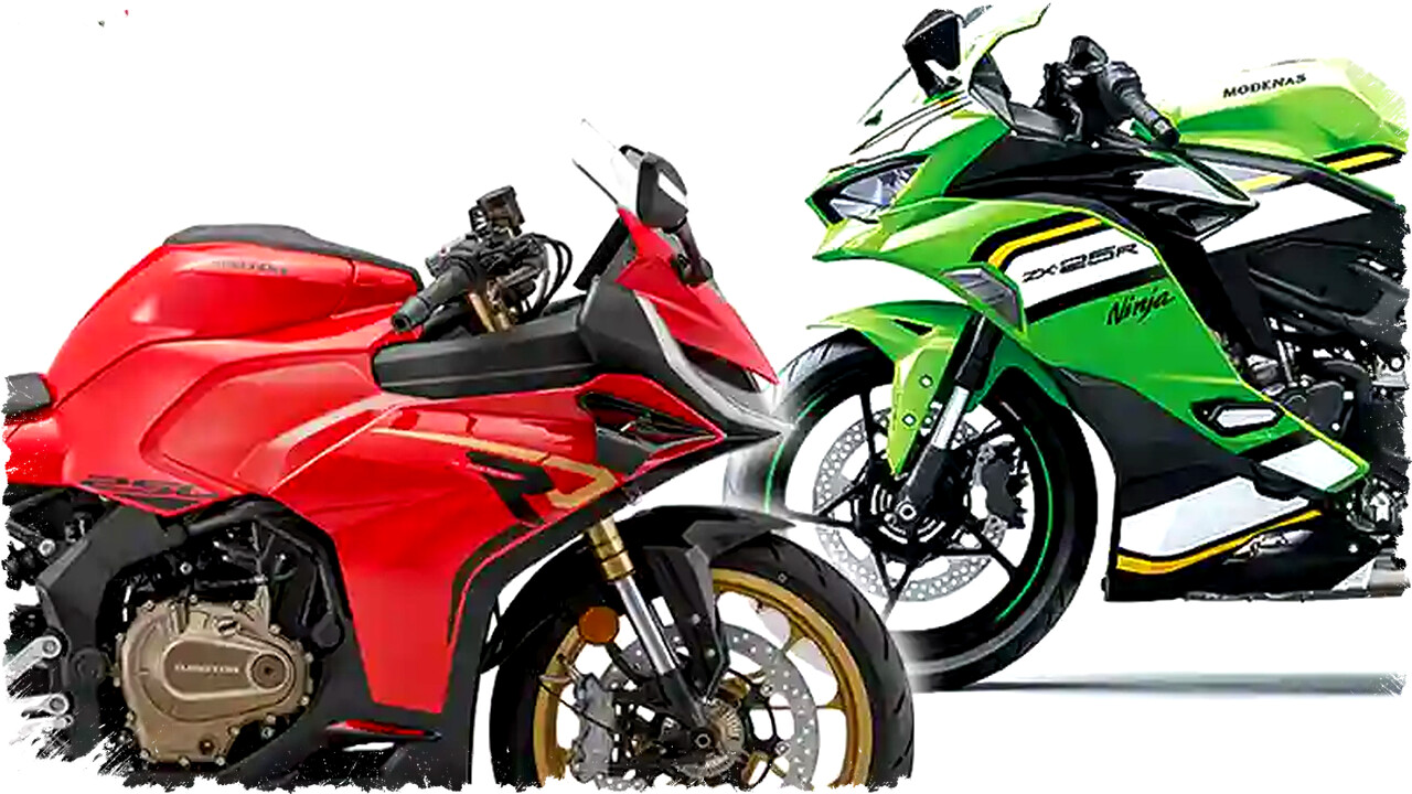 QJMotor SRK 250 RD vs Modenas Ninja ZX-25R SE: Duel 4-Silinder 250cc, Harga Terjangkau atau Performa Maksimal? Simak Pilihan Cerdas Rider!