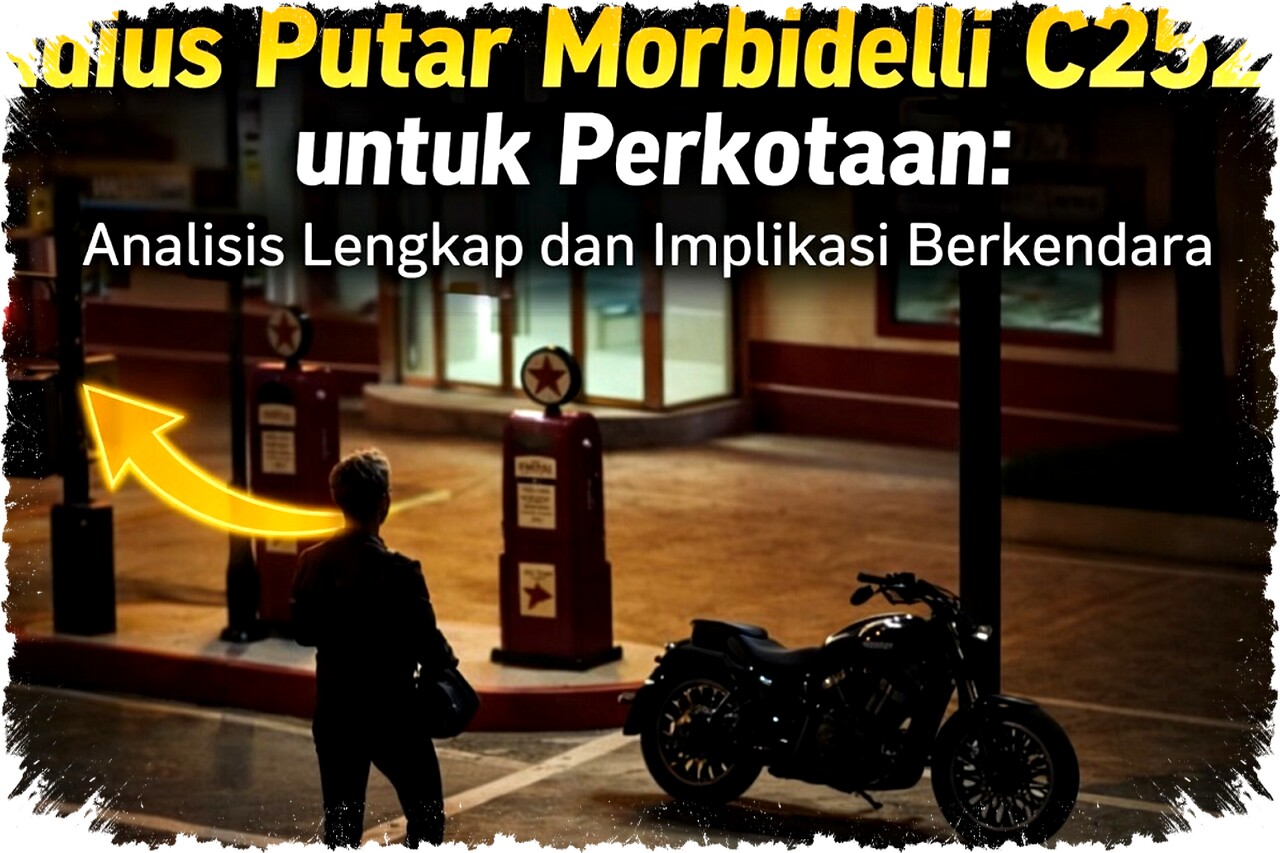 Radius Putar Morbidelli C252V di Perkotaan: Analisis Lengkap & Tips Berkendara Efektif