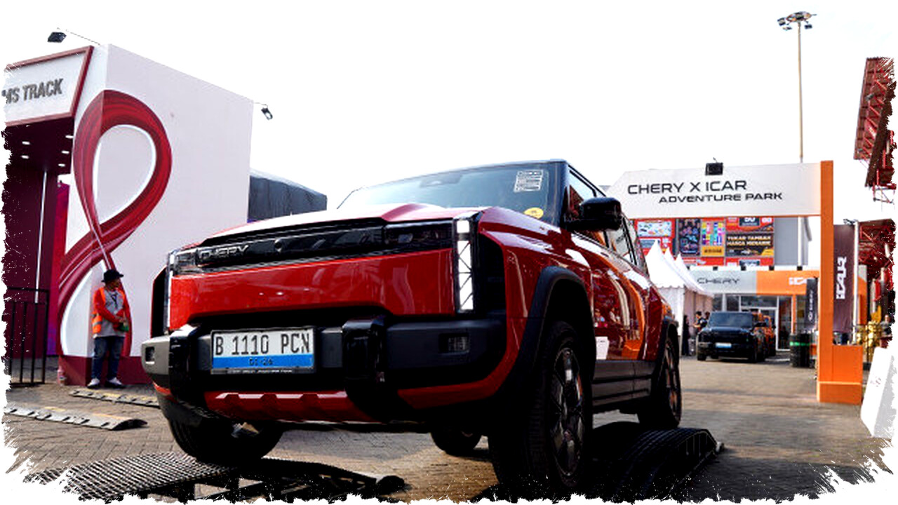 Rasakan Uji Ekstrem di Chery Adventure Park IIMS 2026: Tantang Stabilitas Miring 35°, Hill Assist, dan Suspensi Terbaik! Rasakan Uji Ekstrem di Chery Adventure Park IIMS 2026: Tantang Stabilitas Miring 35°, Hill Assist, dan Suspensi Terbaik!