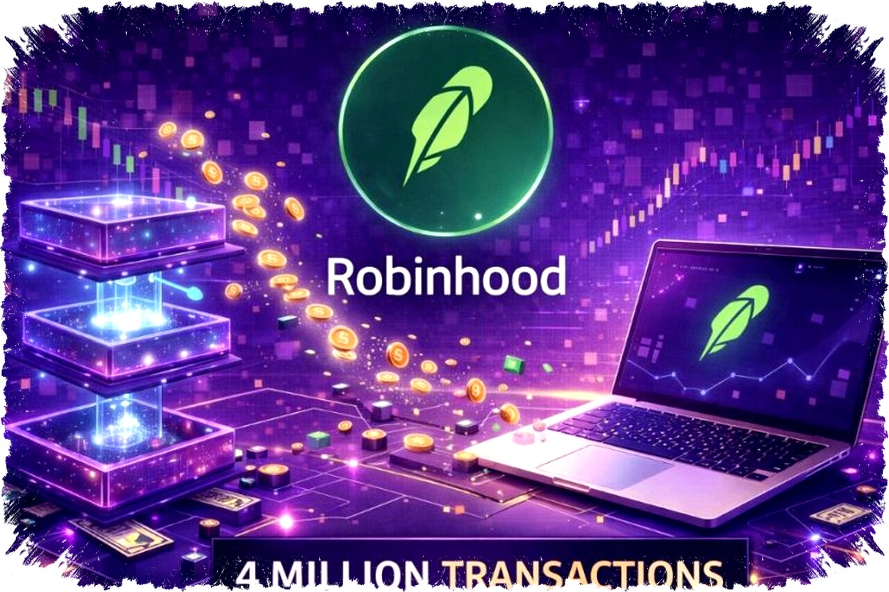 Robinhood Catat 4 Juta Transaksi di Testnet Layer-2 Minggu Pertama: Jalan Baru Menuju Aset Tokenized dan Trading 24/7 Robinhood Catat 4 Juta Transaksi di Testnet Layer-2 Minggu Pertama: Jalan Baru Menuju Aset Tokenized dan Trading 24/7