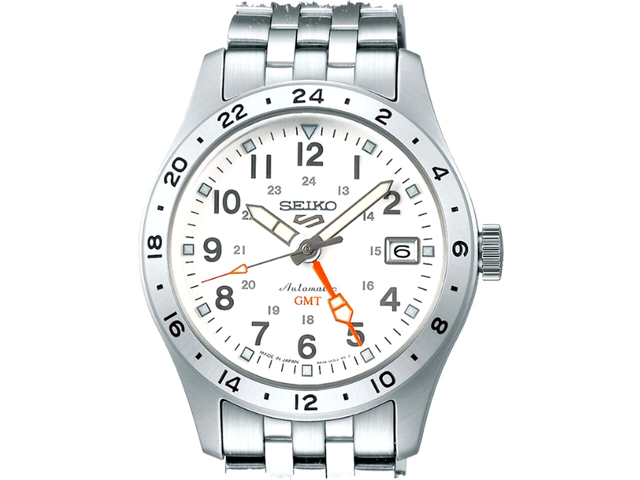 Seiko SSK059 Rilis Internasional: Jam Tangan Field GMT Dial Putih JDM yang Dinanti Penggemar