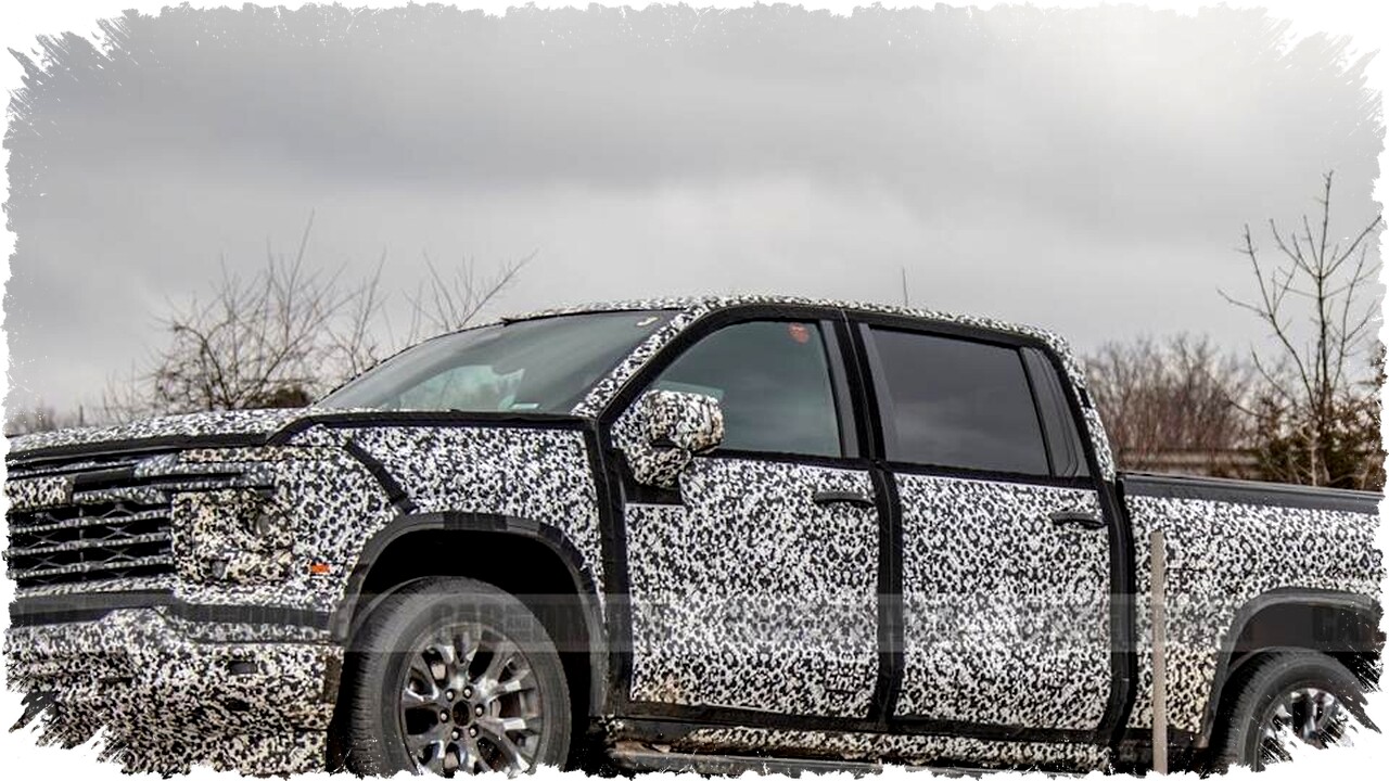 Spied! Chevy Silverado Generasi Berikutnya 2027 Tampil Nyaris Sama Dengan Bocoran Desain Paten yang Mengejutkan