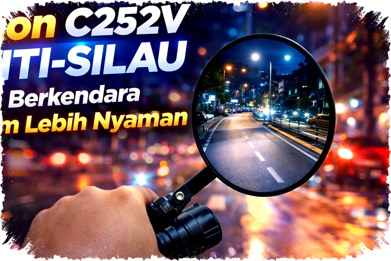 Spion C252V Anti-Silau: Senjata Rahasia Lawan Lampu Menyilau di Malam Hari yang Bikin Berkendara Jadi Misteri Lebih Aman dan Nyaman!