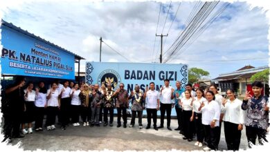 Stafsus Menteri HAM Dorong Semangat Petugas SPPG Ciptakan Senyum Anak Indonesia