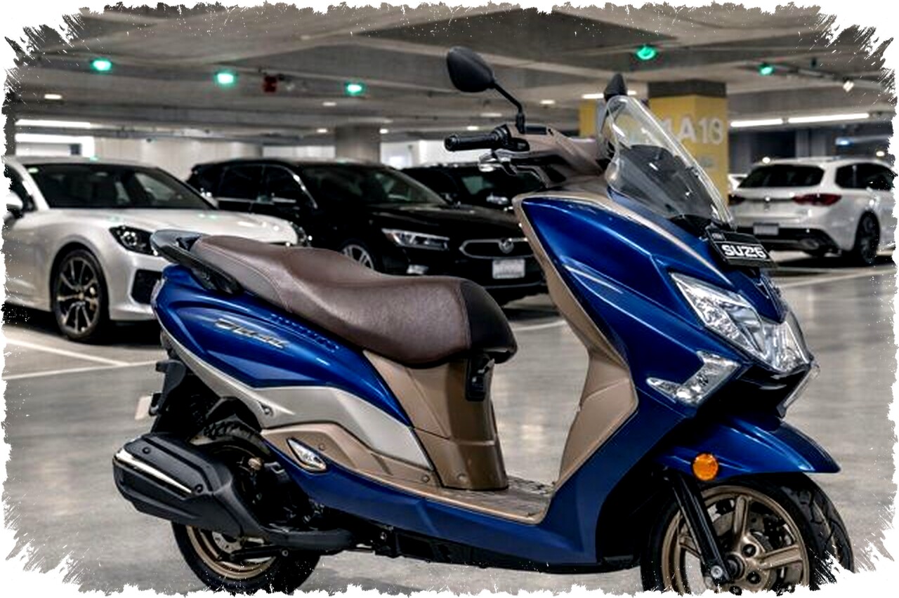 Suzuki Burgman 150 2026 Meluncur dengan Desain Aerodinamis & Kenyamanan Maksimal