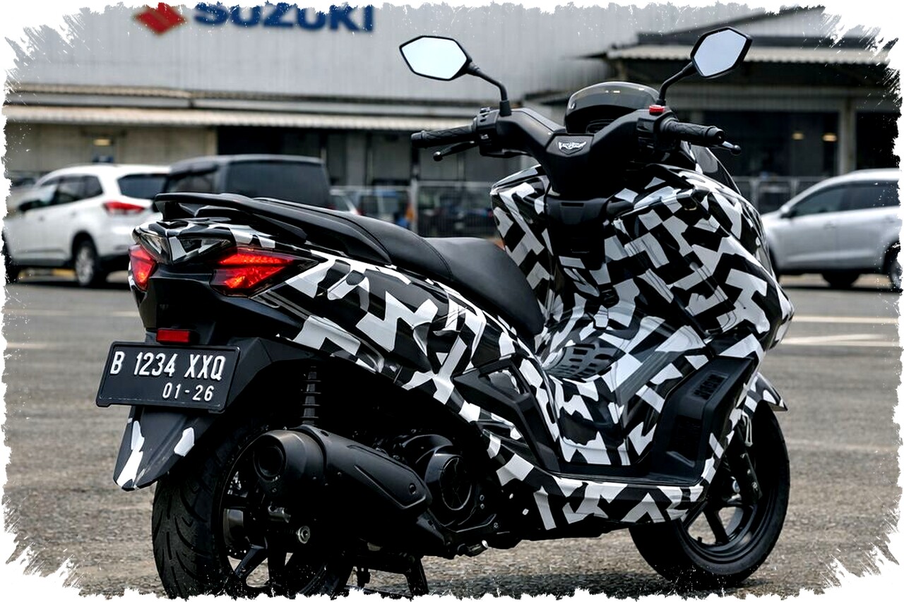 Suzuki Burgman Street 125 2026 Tes Jalan di Indonesia: Desain Facelift Gagah & Fitur Baru Lengkap