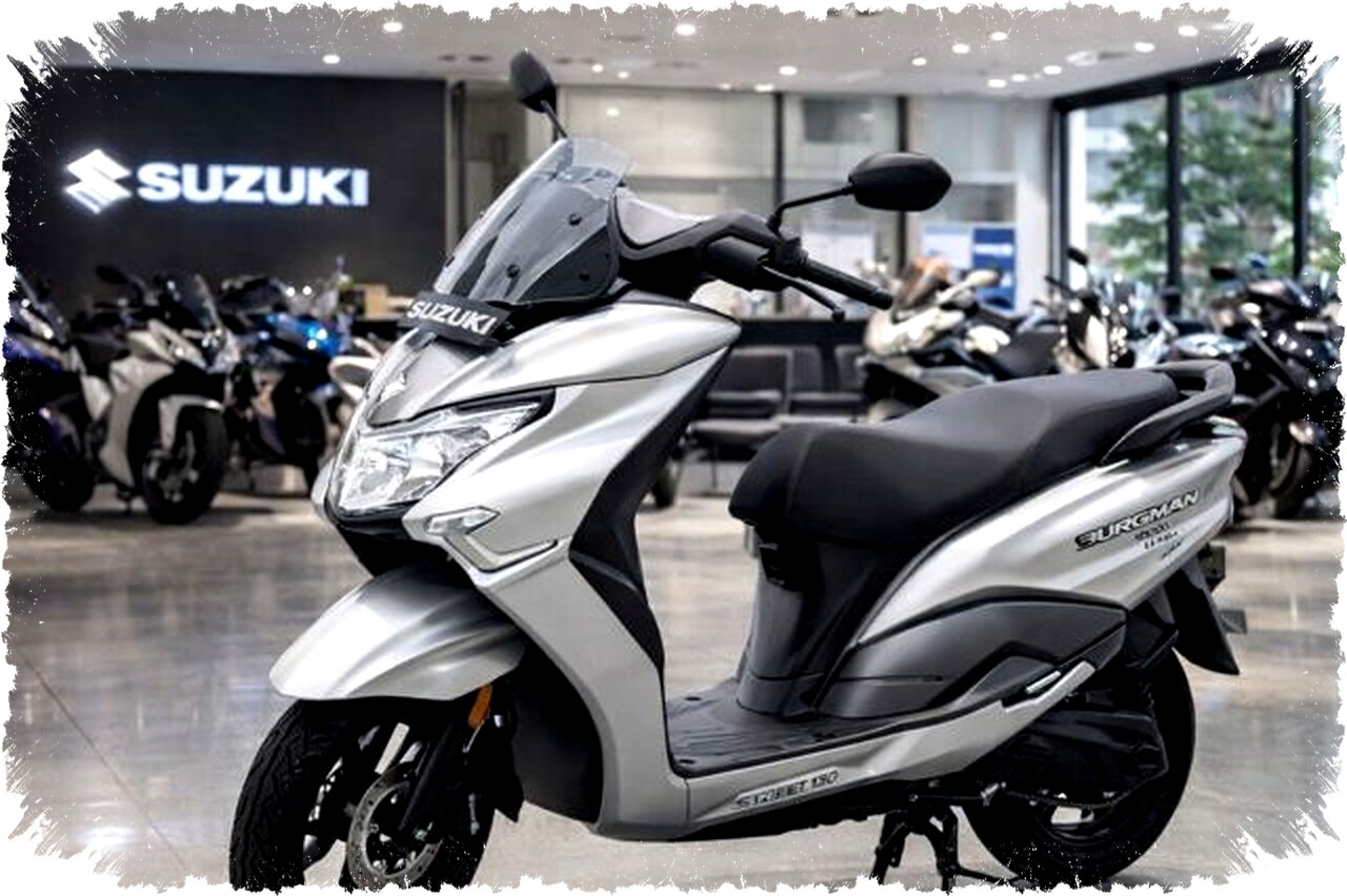 Suzuki Burgman Street 125 Facelift 2026 Siap Uji Coba di Indonesia, Maxi-Scooter Irit dan Desain Modern