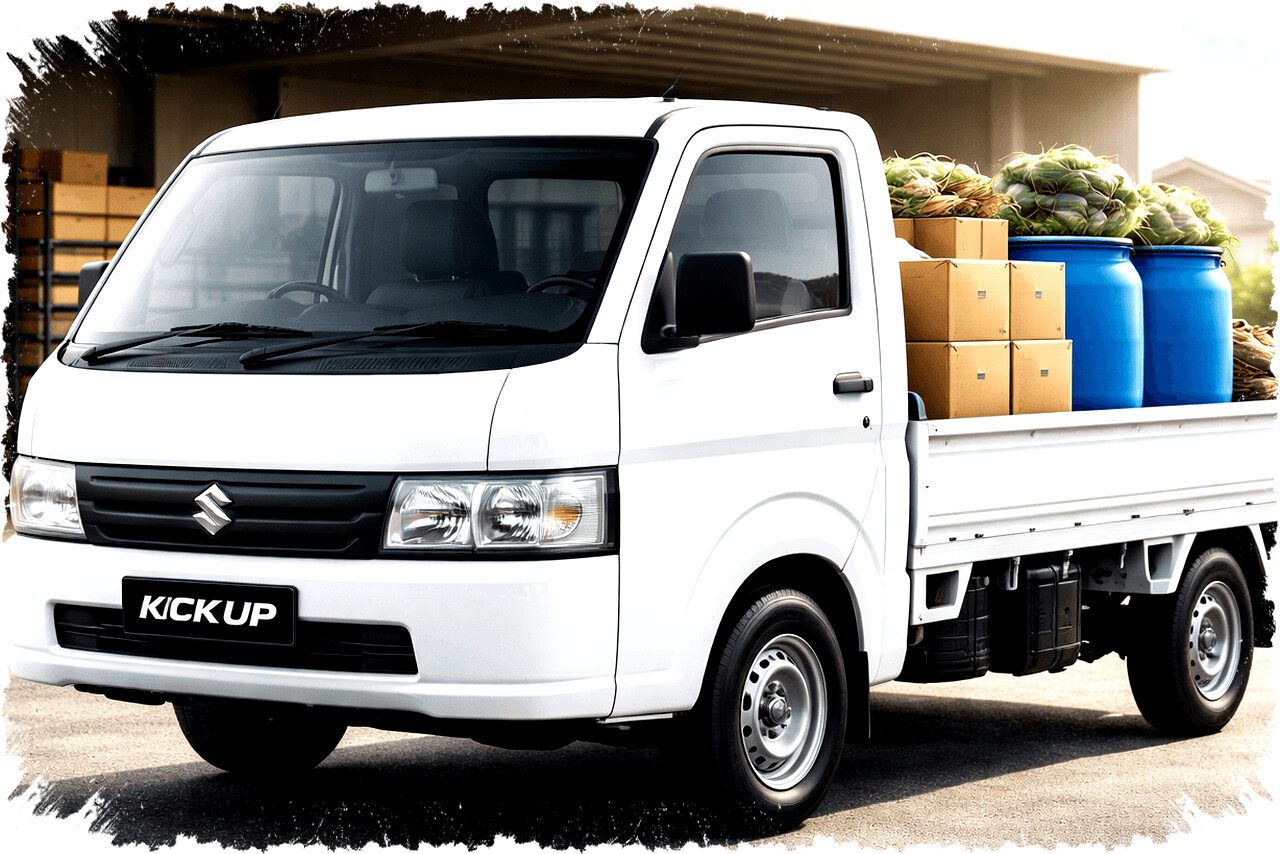 Suzuki Carry 2026 Rp170 Jutaan Pakai Mesin 1.5L Irit dan Bak Luas 4x8 Jadi Pilihan Tepat UMKM Angkut Berat Tanpa Beban