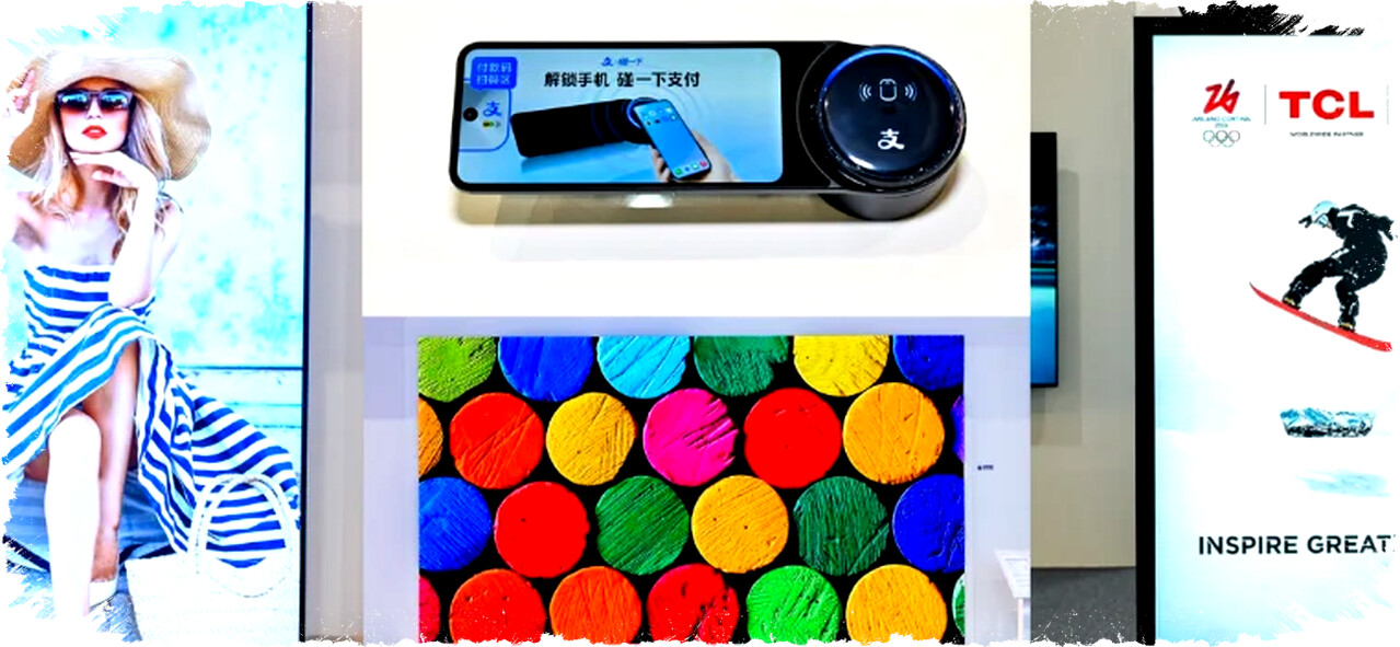 TCL CSOT Tampilkan Inovasi Display Profesional dari E-Paper hingga MLED Raksasa di ISE 2026