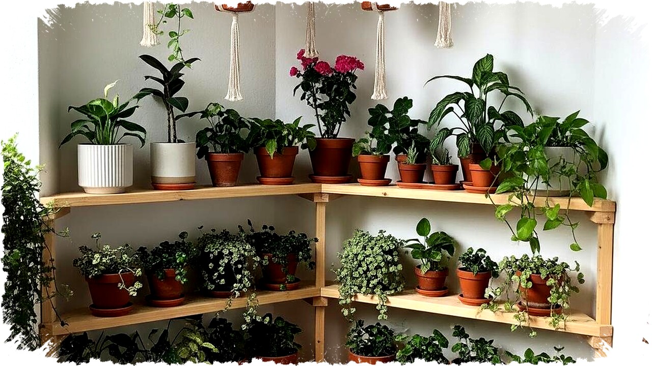 Teras Sempit 2x2 Meter Disulap Jadi Kebun Mini Pot Bertingkat, Buktikan Lahan Minimal Bisa Jadi Oase Hijau Menggoda!