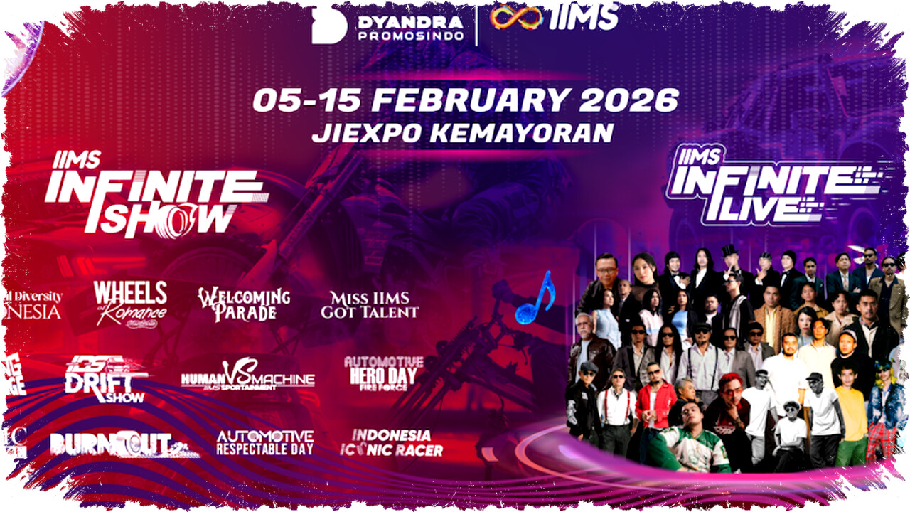 Tiket IIMS 2026 Sudah Dijual Online, Sekali Beli Bisa Nonton Konser 11 Hari Nonstop di JIExpo Kemayoran Tiket IIMS 2026 Sudah Dijual Online, Sekali Beli Bisa Nonton Konser 11 Hari Nonstop di JIExpo Kemayoran