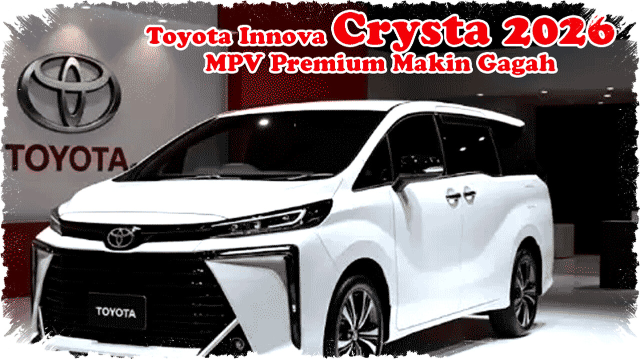 Toyota Innova Crysta 2026: MPV Premium dengan Desain Gagah, Fitur Mewah & Teknologi Canggih Toyota Innova Crysta 2026: MPV Premium dengan Desain Gagah, Fitur Mewah & Teknologi Canggih