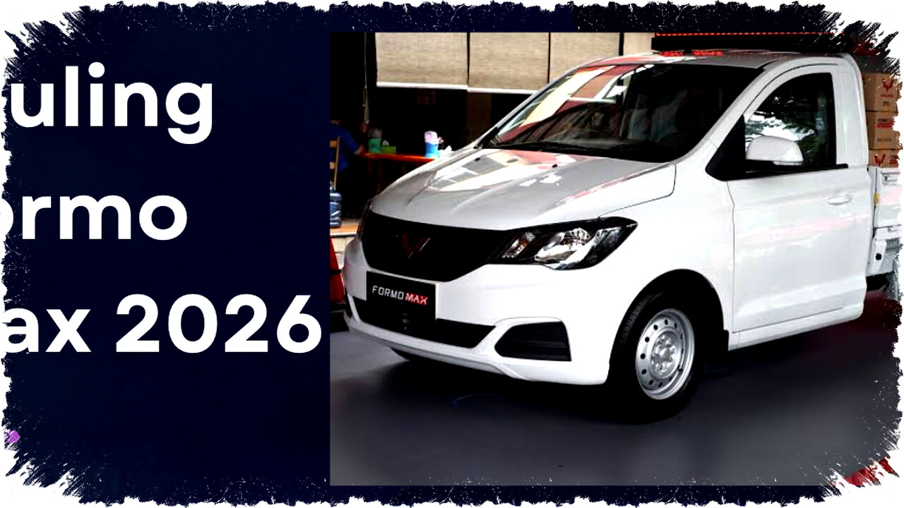 Wuling Formo Max 2026 Menggebrak UMKM dengan Bak Super Luas, Mesin Irit, Harga Terjangkau yang Sulit Ditolak! Wuling Formo Max 2026 Menggebrak UMKM dengan Bak Super Luas, Mesin Irit, Harga Terjangkau yang Sulit Ditolak!