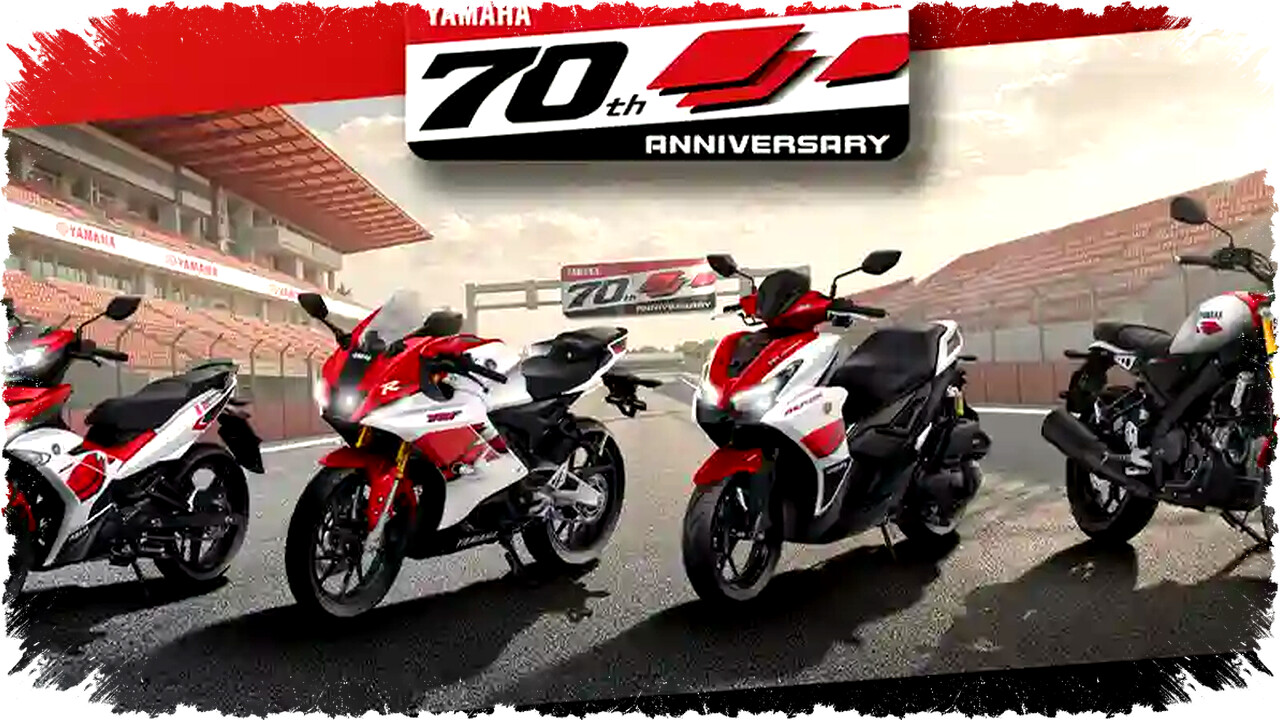 Yamaha 70th Anniversary Edition: 4 Model Spesial Balap Legendaris, Harga Mulai Rp28 Jutaan!