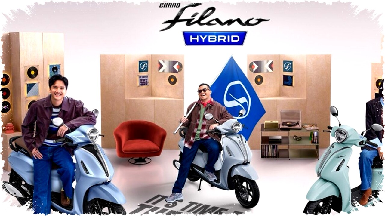 Yamaha Grand Filano Hybrid Hadir dengan Warna Stylish dan Modern, Cocok untuk Anak Muda Kalcer
