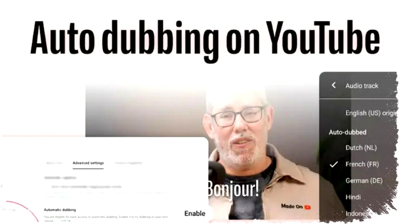 YouTube Perluas Auto-Dubbing AI ke 27 Bahasa dengan Suara Sulih Alami dan Lip-Sync Baru YouTube Perluas Auto-Dubbing AI ke 27 Bahasa dengan Suara Sulih Alami dan Lip-Sync Baru