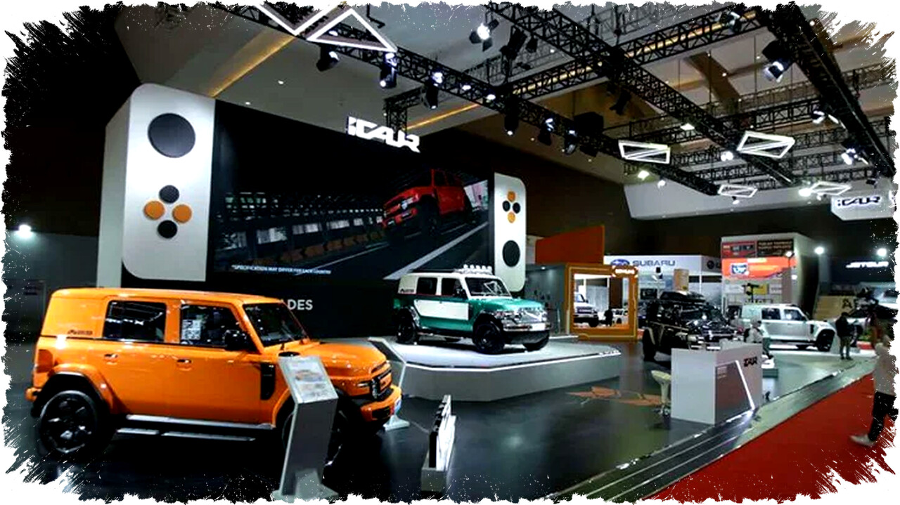 iCar V23 SUV EV Boxy hadir di IIMS 2026 dengan desain retro modern dan gaya hidup generasi muda