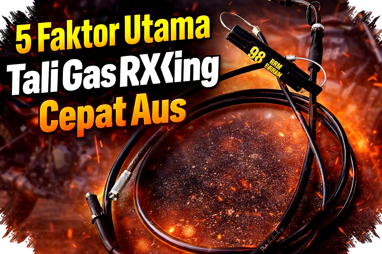 5 Faktor Paling Menentukan Tali Gas RX King Cepat Aus, Bahaya Mengintai Jika Diabaikan! 5 Faktor Paling Menentukan Tali Gas RX King Cepat Aus, Bahaya Mengintai Jika Diabaikan!