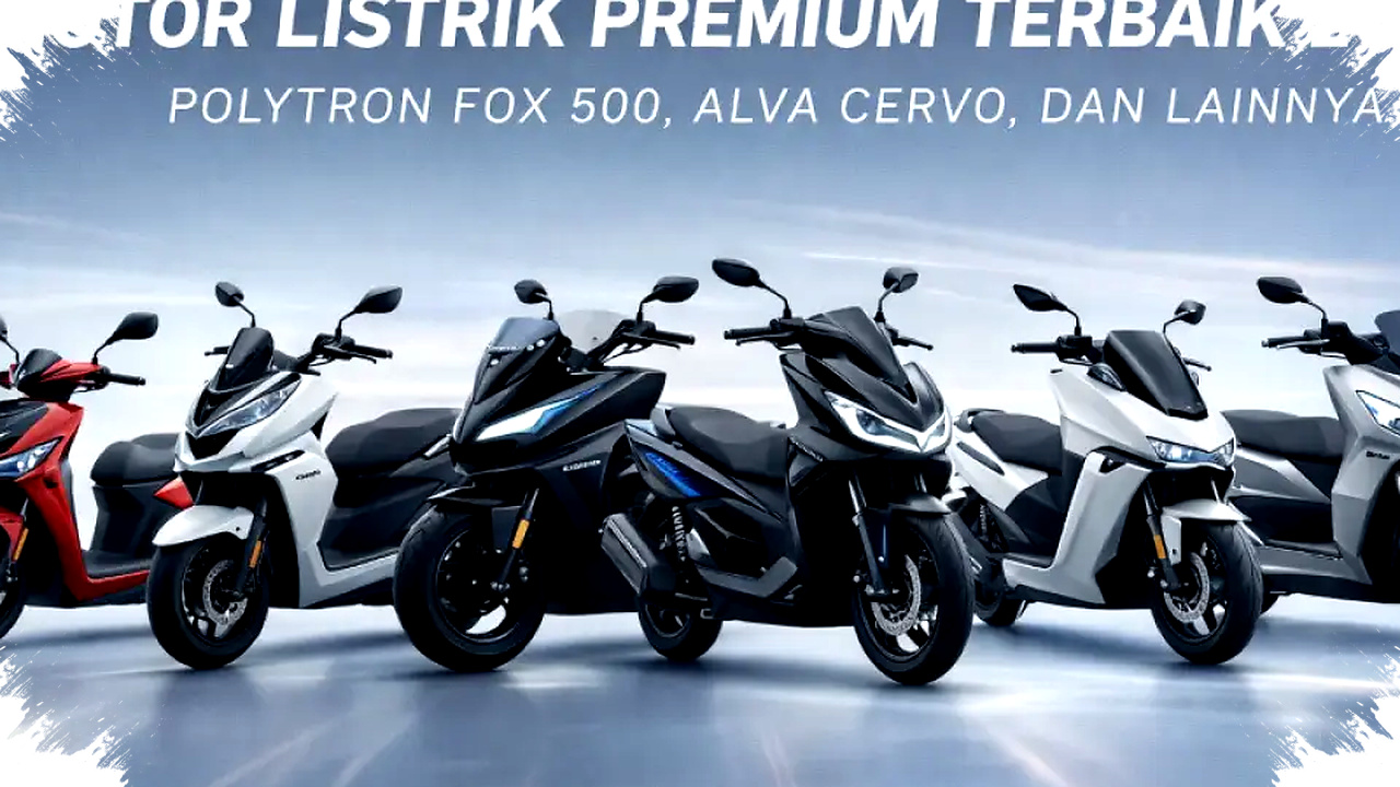 5 Motor Listrik Premium Terbaik 2026, Dari Fox 500 ke Alva Cervo Siapa Paling Layak? 5 Motor Listrik Premium Terbaik 2026, Dari Fox 500 ke Alva Cervo Siapa Paling Layak?