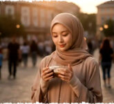 5 Prompt AI Edit Foto Ngabuburit Ramadan Bikin Estetik Natural, Rahasia Ciptakan Suasana Senja Hangat Tanpa Terlihat Editan!