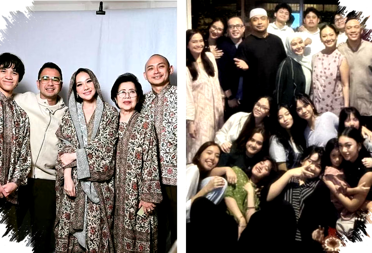 7 Gaya Lebaran 2026 Geng Artis Kompak Seragam Warna Bikin Netizen Iri, Siapa Paling Memukau? 7 Gaya Lebaran 2026 Geng Artis Kompak Seragam Warna Bikin Netizen Iri, Siapa Paling Memukau?