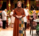 7 Model Gamis Kombinasi Corak Polos Terbaru Untuk Lebaran 2026, Simak Pilihan Desain Yang Bikin Penampilanmu Tak Terlupakan!