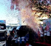 AHM Berangkatkan 2.500 Pemudik dengan Bus Eksekutif, Motor Diangkut Truk Demi Keselamatan Mudik Lebaran