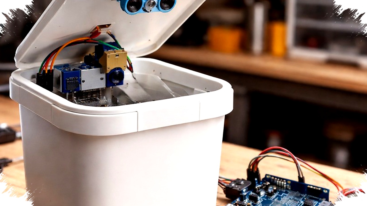 Arduino Menggerakkan Tutup Sampah Otomatis, Cara Sederhana yang Lebih Higienis Arduino Menggerakkan Tutup Sampah Otomatis, Cara Sederhana yang Lebih Higienis