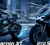 BYD Scorpio X1 Tantang Motor 150cc dengan Performa Setara dan Jarak 260 Km, Motor Listrik Futuristis Siap Ubah Pasar Indonesia