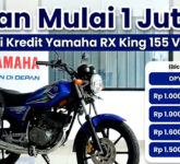Cicilan Mulai 1 Jutaan, Simulasi Kredit Yamaha RX King 155 VVA 2026 yang Bikin Kalkulasi Ulang