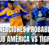 Club América vs Tigres, Alineaciones Probables dan Pistas Clave en Duelo de Gigantes por el Liderato ¿Quién Dominará el Medio Campo?