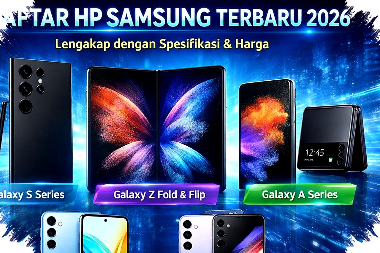 Daftar HP Samsung Terbaru 2026, Harga Resmi Mulai Rp4 Jutaan Hingga Rp27 Jutaan Daftar HP Samsung Terbaru 2026, Harga Resmi Mulai Rp4 Jutaan Hingga Rp27 Jutaan