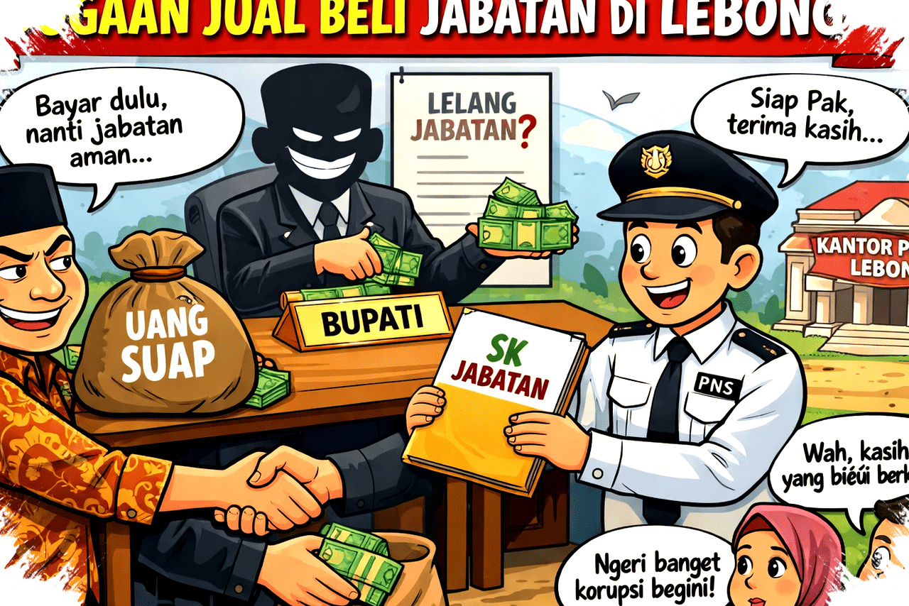 Dugaan Jual Beli Jabatan Mengguncang Lebong, Sekda Tegaskan Laporkan Jika Ada Bukti Kuat dan Proses Terbuka Tanpa Intervensi Dugaan Jual Beli Jabatan Mengguncang Lebong, Sekda Tegaskan Laporkan Jika Ada Bukti Kuat dan Proses Terbuka Tanpa Intervensi