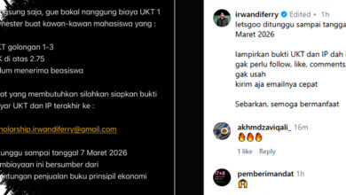 Ferry Irwandi Tanggung UKT Satu Semester, Ini Syarat dan Cara Daftar Beasiswa yang Tak Perlu Ribet