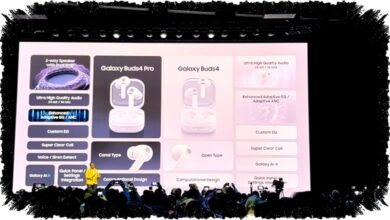 Galaxy Buds 4 Pro dan Galaxy Buds 4 Meluncur, Woofer Lebar dan ANC Canggih Ciptakan Immersive Audio Premium!