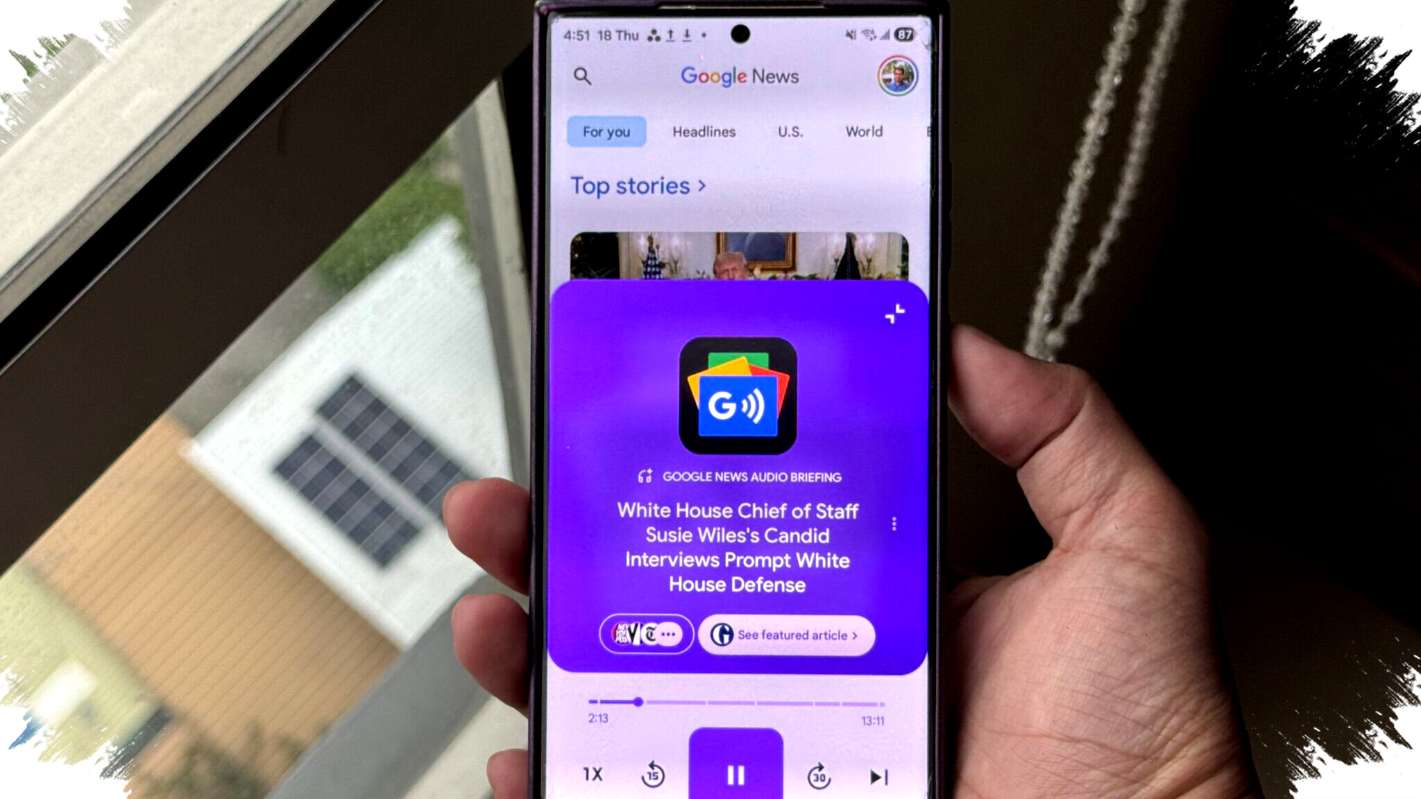 Google News Siapkan Mode Baru, Audio Briefing Kini Bisa Langsung Dibaca Google News Siapkan Mode Baru, Audio Briefing Kini Bisa Langsung Dibaca