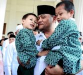 Gubernur Jateng Gendong Anak Panti dan Difabel, Lebaran Penuh Haru dan Kesetaraan di Wisma Perdamaian