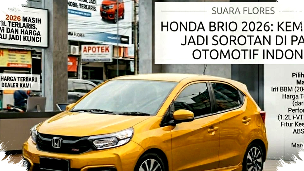 Harga Honda Brio 2026 Mulai Rp170 Juta, Murah Tapi Tetap Tak Tergeser di Indonesia Harga Honda Brio 2026 Mulai Rp170 Juta, Murah Tapi Tetap Tak Tergeser di Indonesia